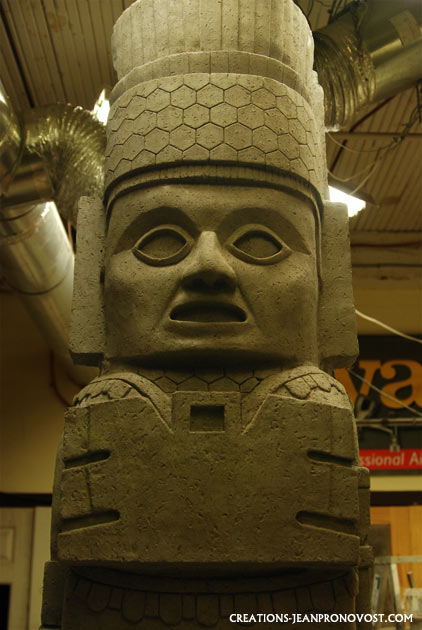 reproduction de sculpture ancienne, colpies de sculpture maya, sculpture maya, sculpture tolteque, sculpture precolombienne
