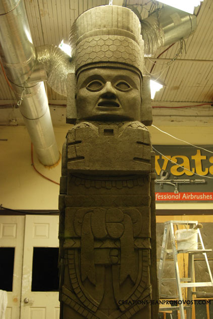 anciant sculpture replica, toltec sculpture replica, toltec art reproduction, replica de escultura maya y tolteca, 