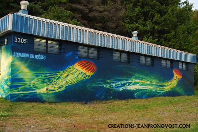 airbrush mural, mural, extrior mural