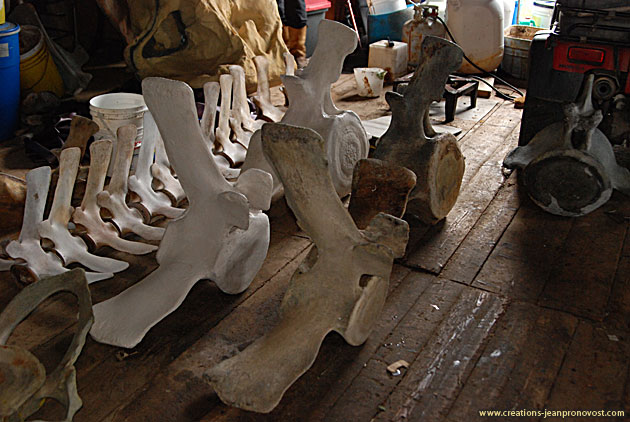 Les Créations Jean Pronovost sont spécialisés en sculpture et peuvent réaliser des moulages de tout objet ou formes