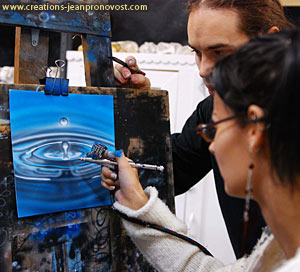 Freehand airbrush classes Montreal