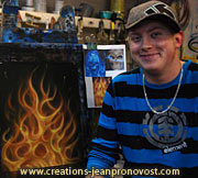 Airbrush flames lessons 
