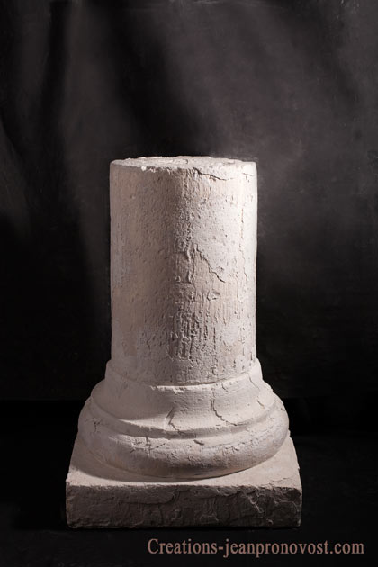 colonne grecque, sculpture quebec