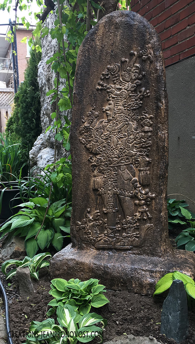 maya sculpture reproduction